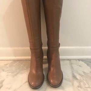 Ivanka Trump ITTULIP Leather Camel Boots